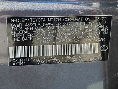 2022 Lexus IS 300 Base