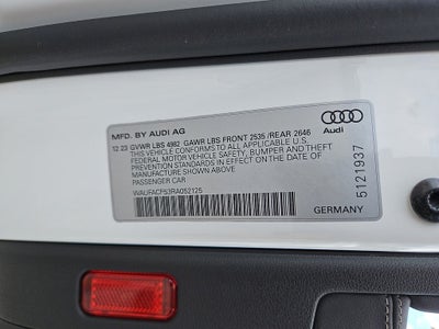 2024 Audi A5 Sportback S line Premium Plus