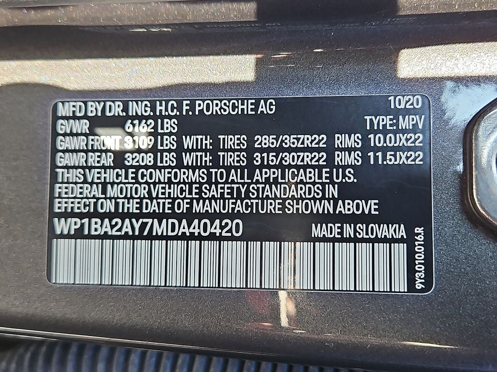 2021 Porsche Cayenne Coupe