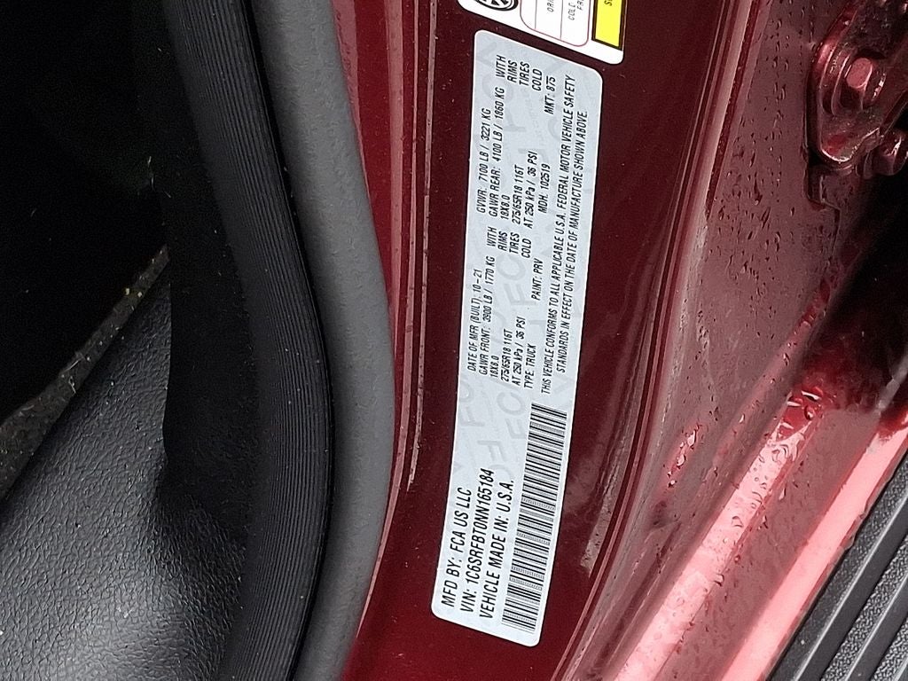 2022 RAM 1500 Big Horn