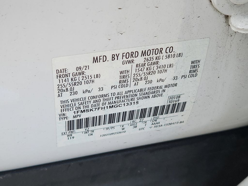 2021 Ford Explorer Limited