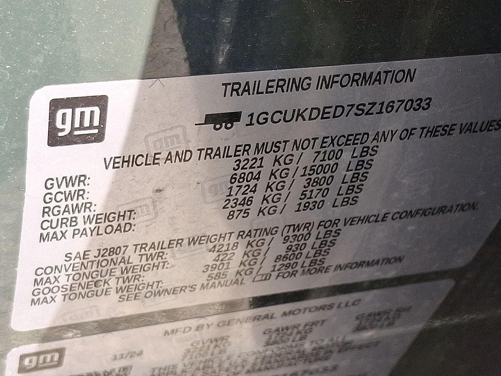 2025 Chevrolet Silverado LT