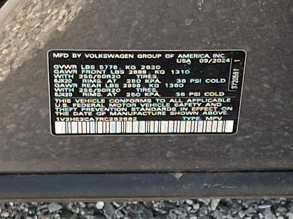 2024 Volkswagen Atlas Cross Sport 2.0T SE w/Technology