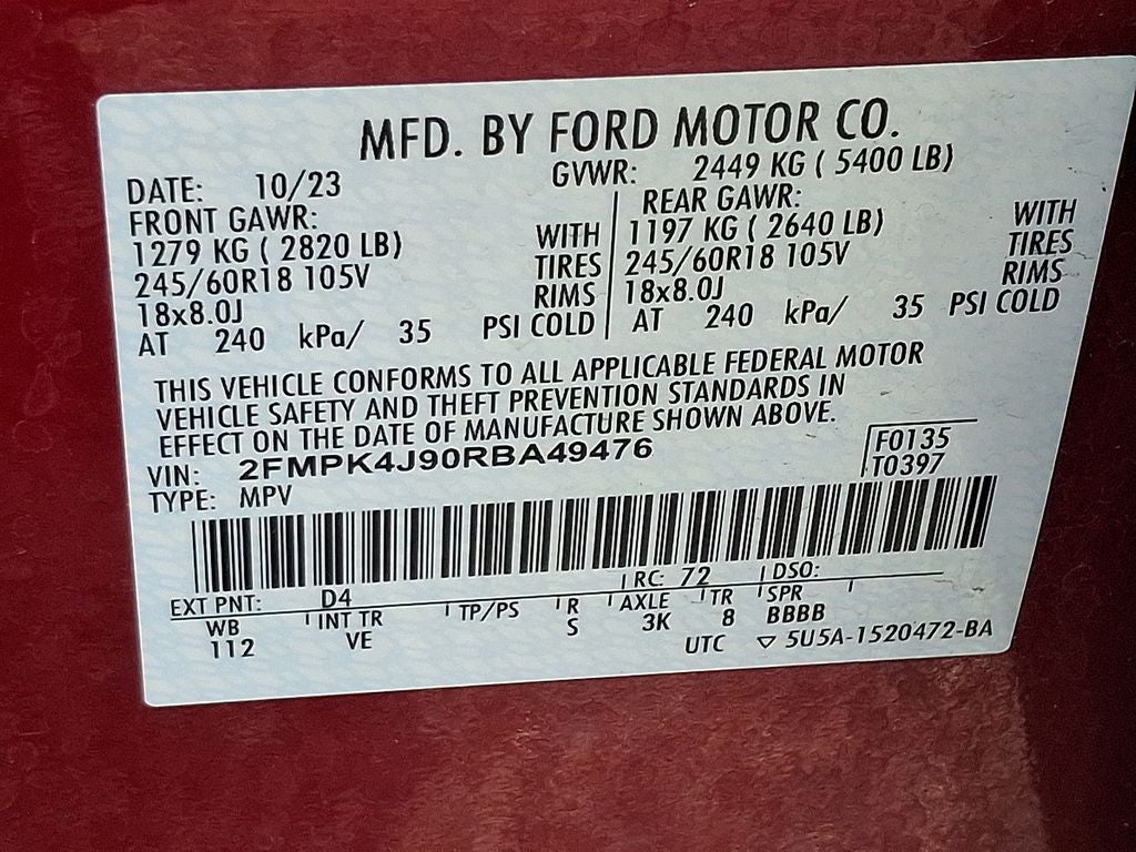 2024 Ford Edge SEL