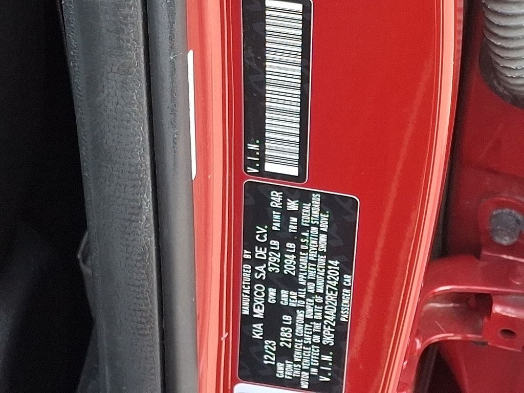 2024 Kia Forte LXS
