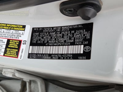 2023 Toyota Camry XSE
