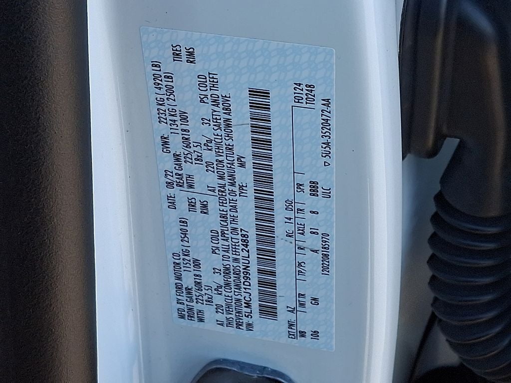 2022 Lincoln Corsair Standard