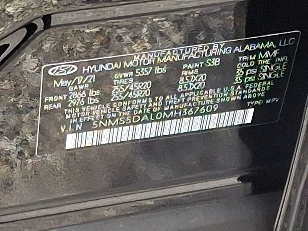 2021 Hyundai Santa Fe Calligraphy