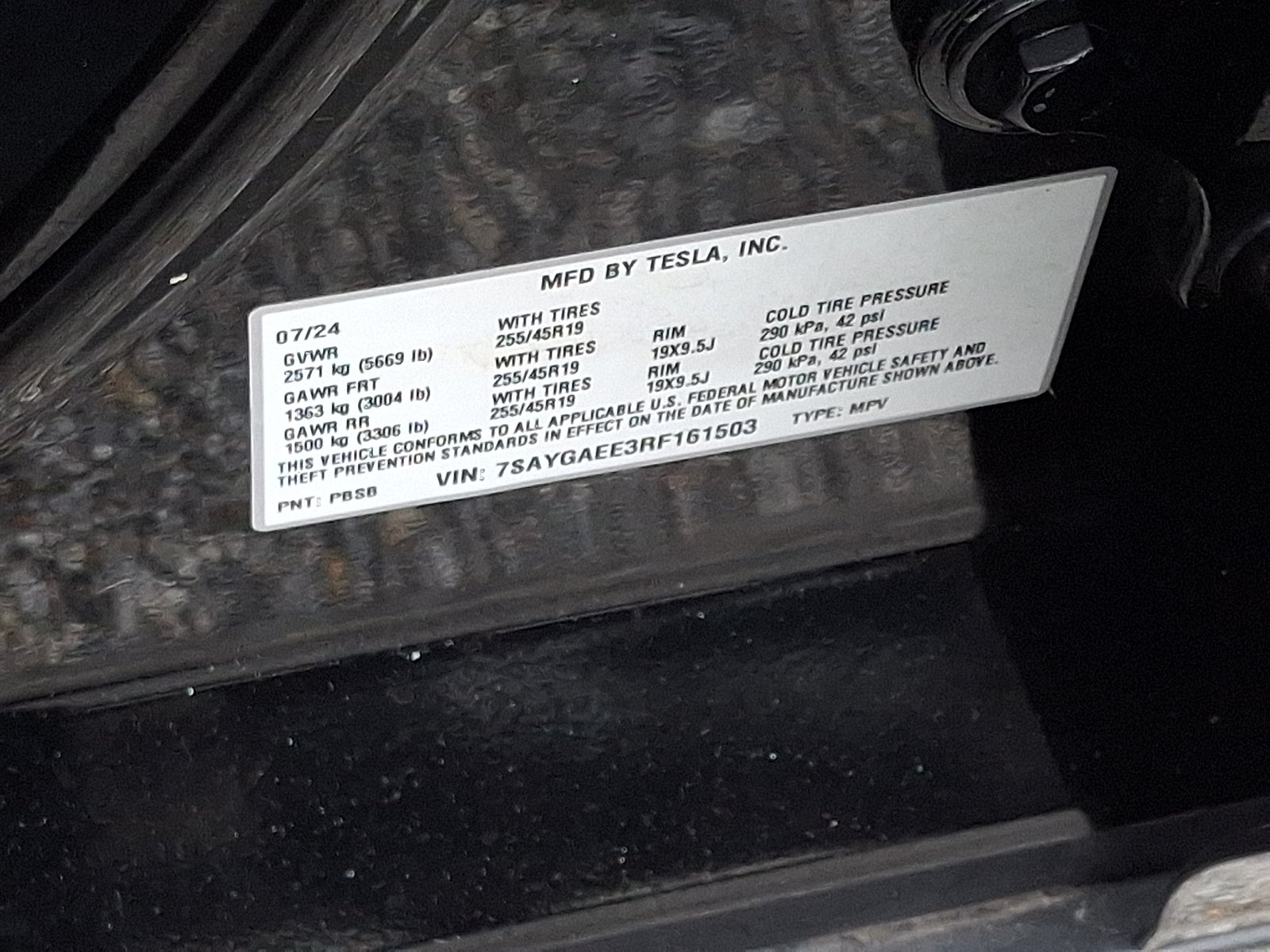 2024 Tesla Model Y Long Range