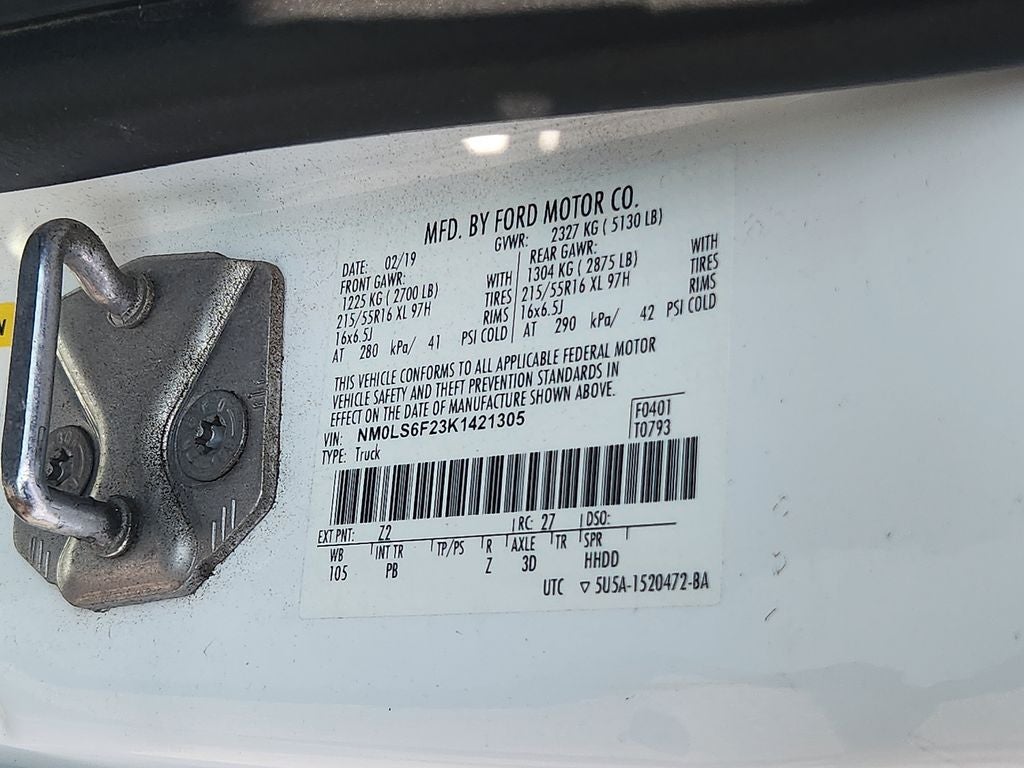 2019 Ford Transit Connect XLT