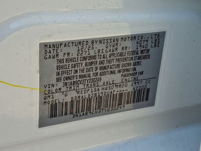 2026 Nissan Sentra SV