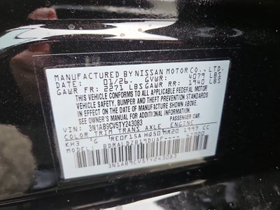 2026 Nissan Sentra SV