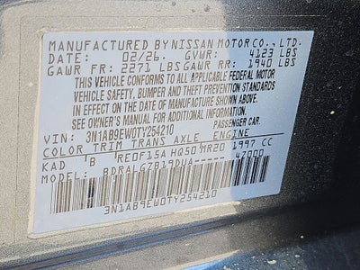 2026 Nissan Sentra SL