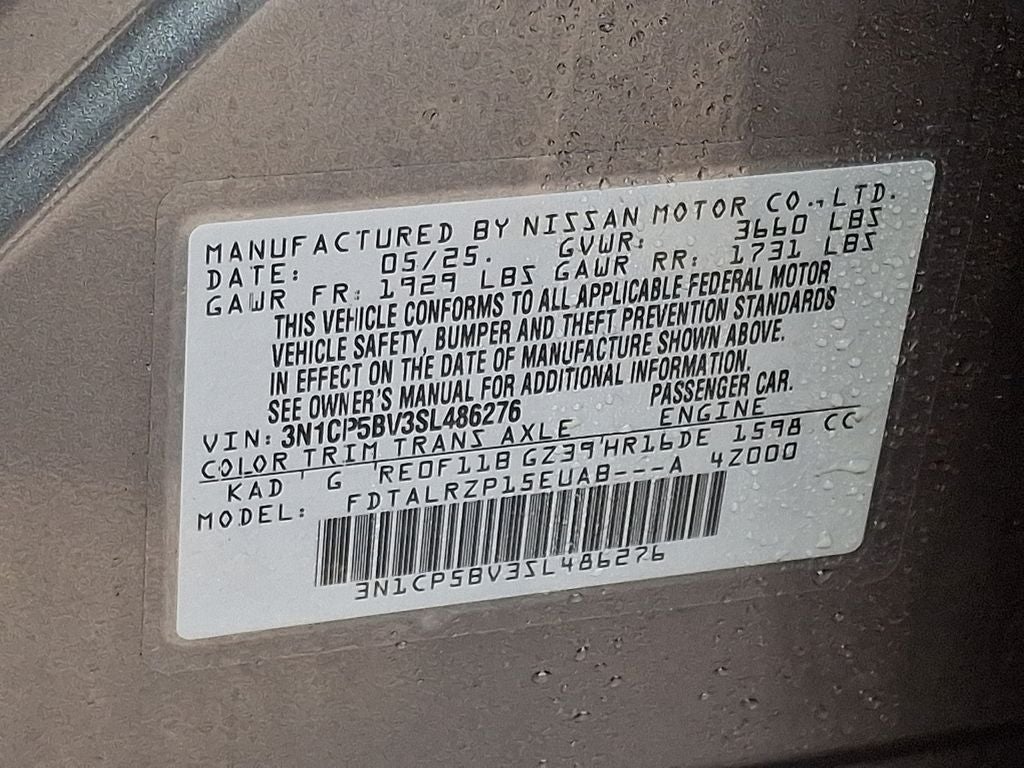 2025 Nissan Kicks Play S