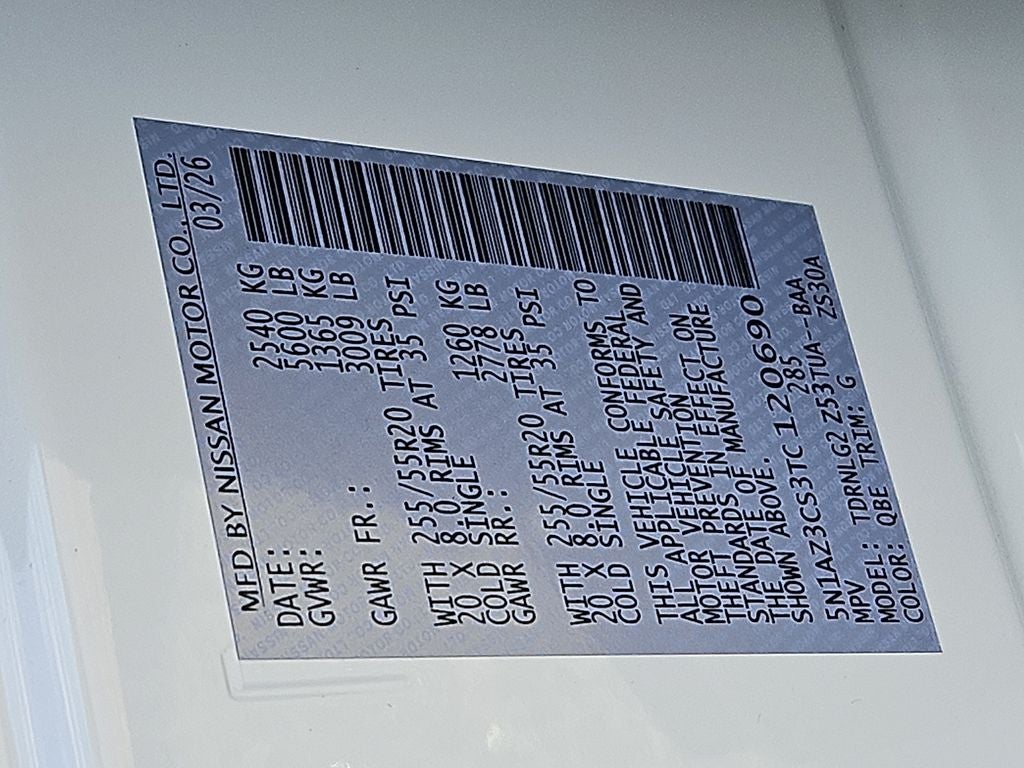 2026 Nissan Murano SL