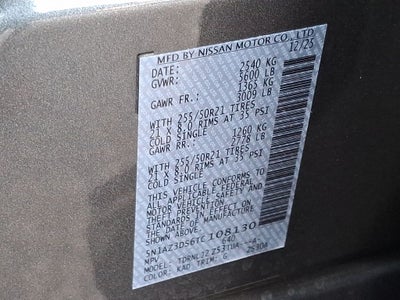 2026 Nissan Murano Platinum