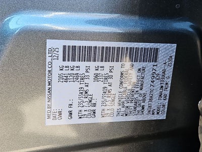 2026 Nissan Rogue Dark Armor