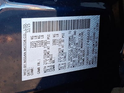 2026 Nissan Rogue Dark Armor