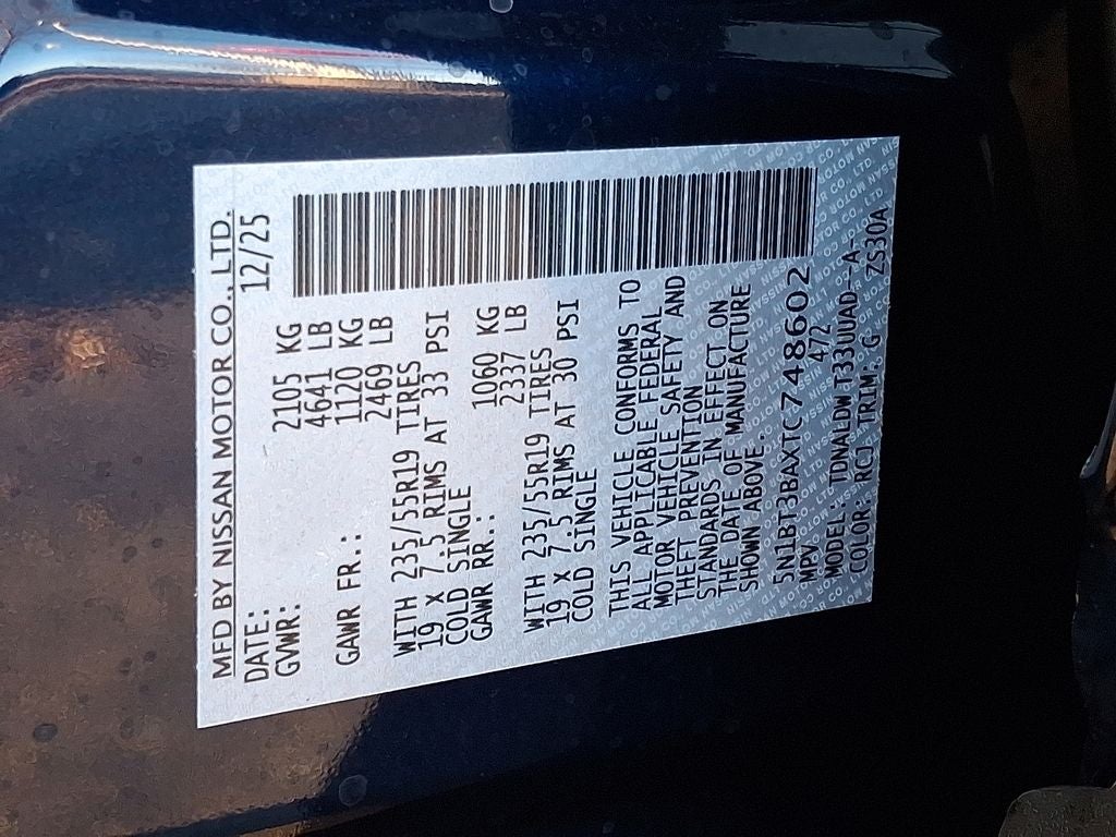 2026 Nissan Rogue Dark Armor