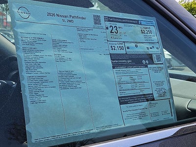 2026 Nissan Pathfinder SL