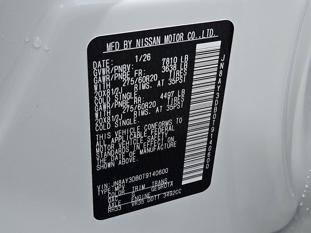 2026 Nissan Armada PRO-4X