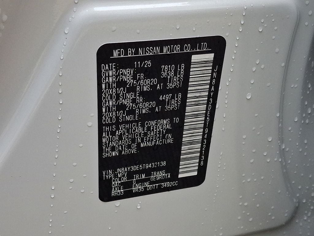 2026 Nissan Armada PRO-4X