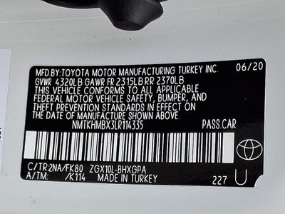 2020 Toyota C-HR XLE