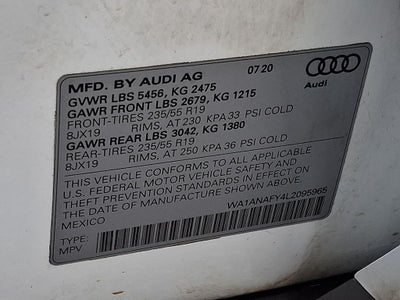 2020 Audi Q5 Premium