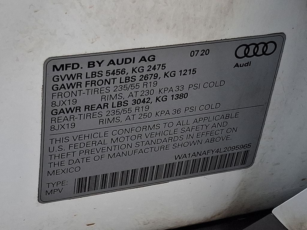 2020 Audi Q5 Premium