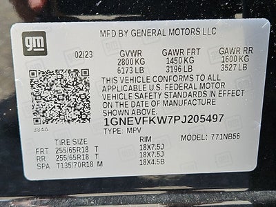 2023 Chevrolet Traverse AWD LS