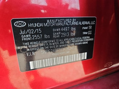 2016 Hyundai Sonata SE