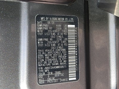 2021 Nissan Rogue S FWD
