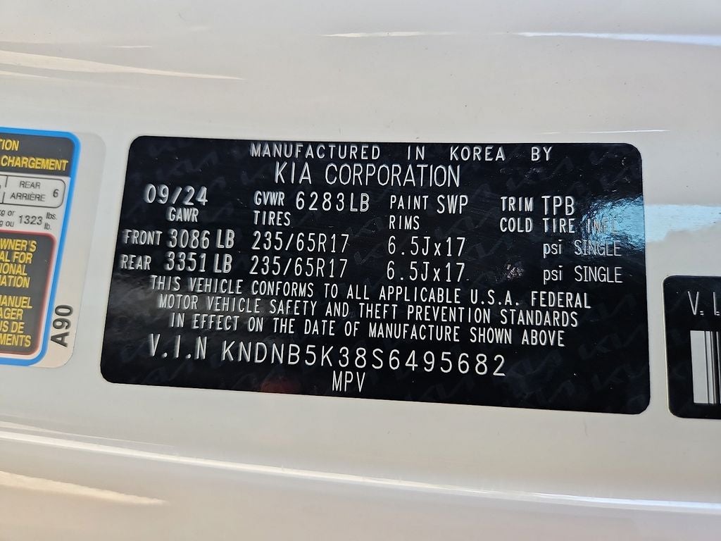 2025 Kia Carnival MPV LXS