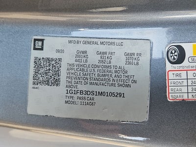 2021 Chevrolet Camaro 1LT