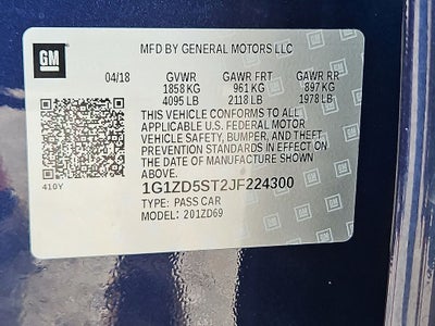 2018 Chevrolet Malibu LT