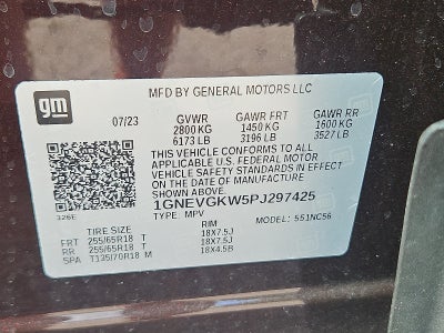 2023 Chevrolet Traverse LT Cloth