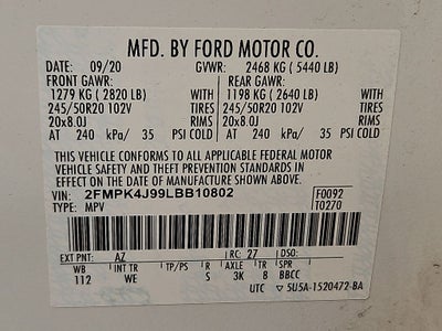 2020 Ford Edge ST Line