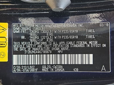 2019 Lexus RX 350 Base