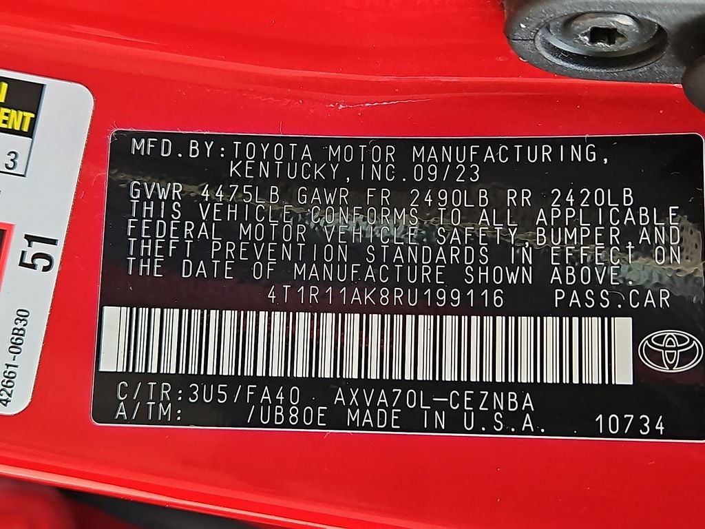 2024 Toyota Camry LE