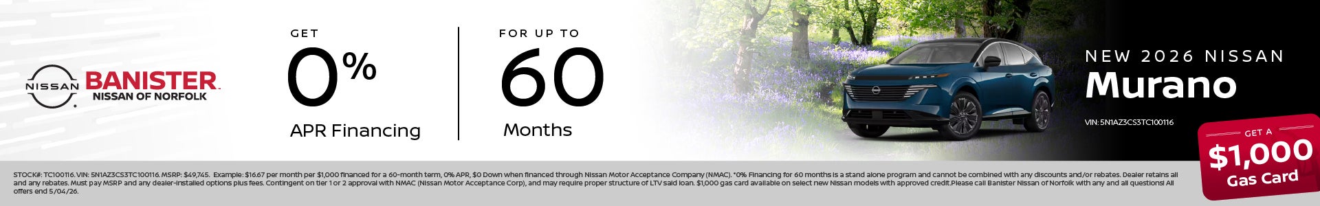  new 2026 Nissan Murano