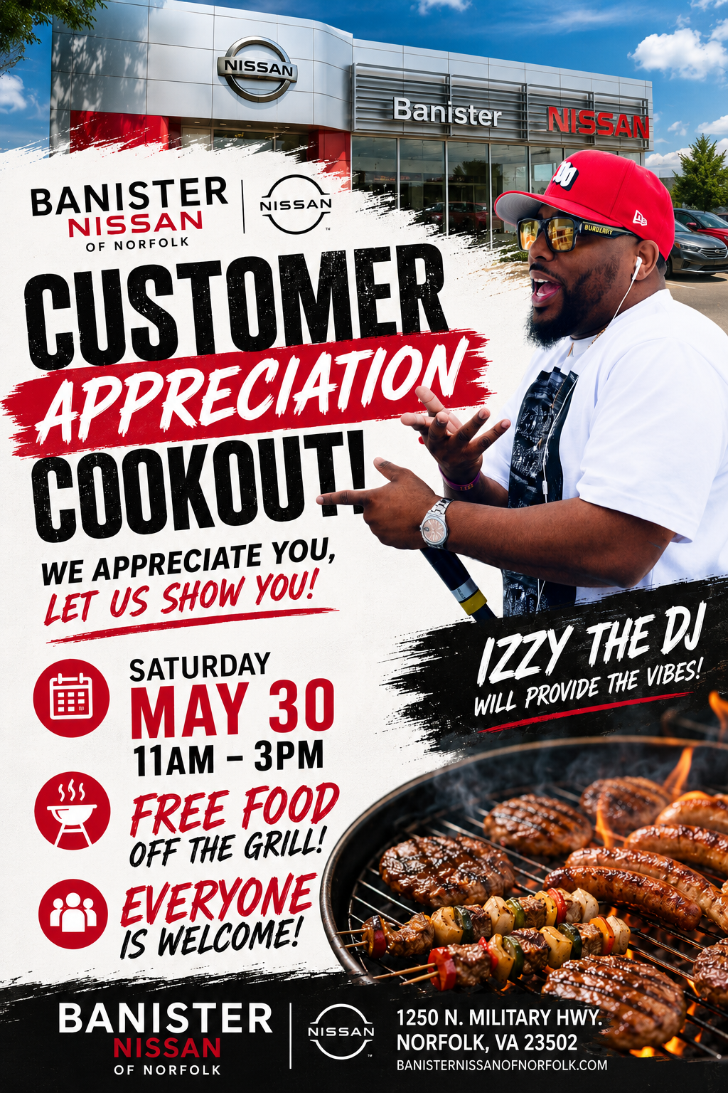 Customer Appreciation Cookout